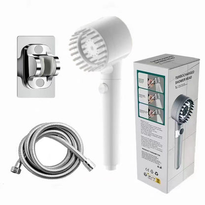 Strong supercharged shower