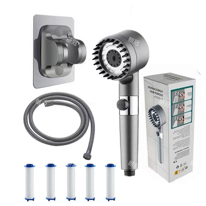 Strong supercharged shower