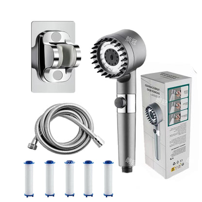 Strong supercharged shower